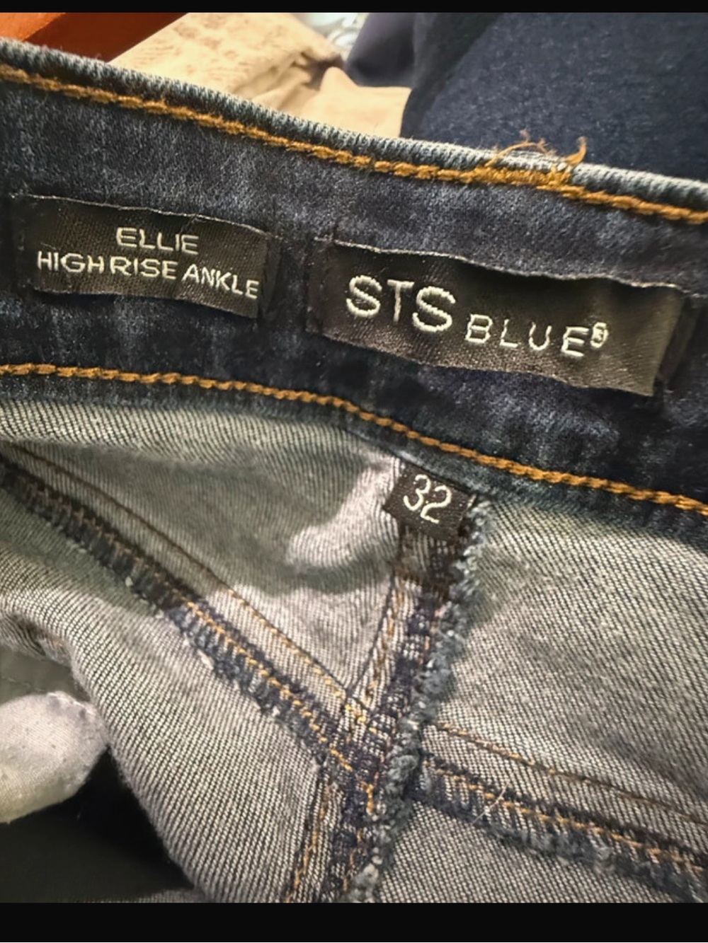 STS Blue - US Size 32 - Ellie High Rise Ankle Jeans - Picture 3 of 5